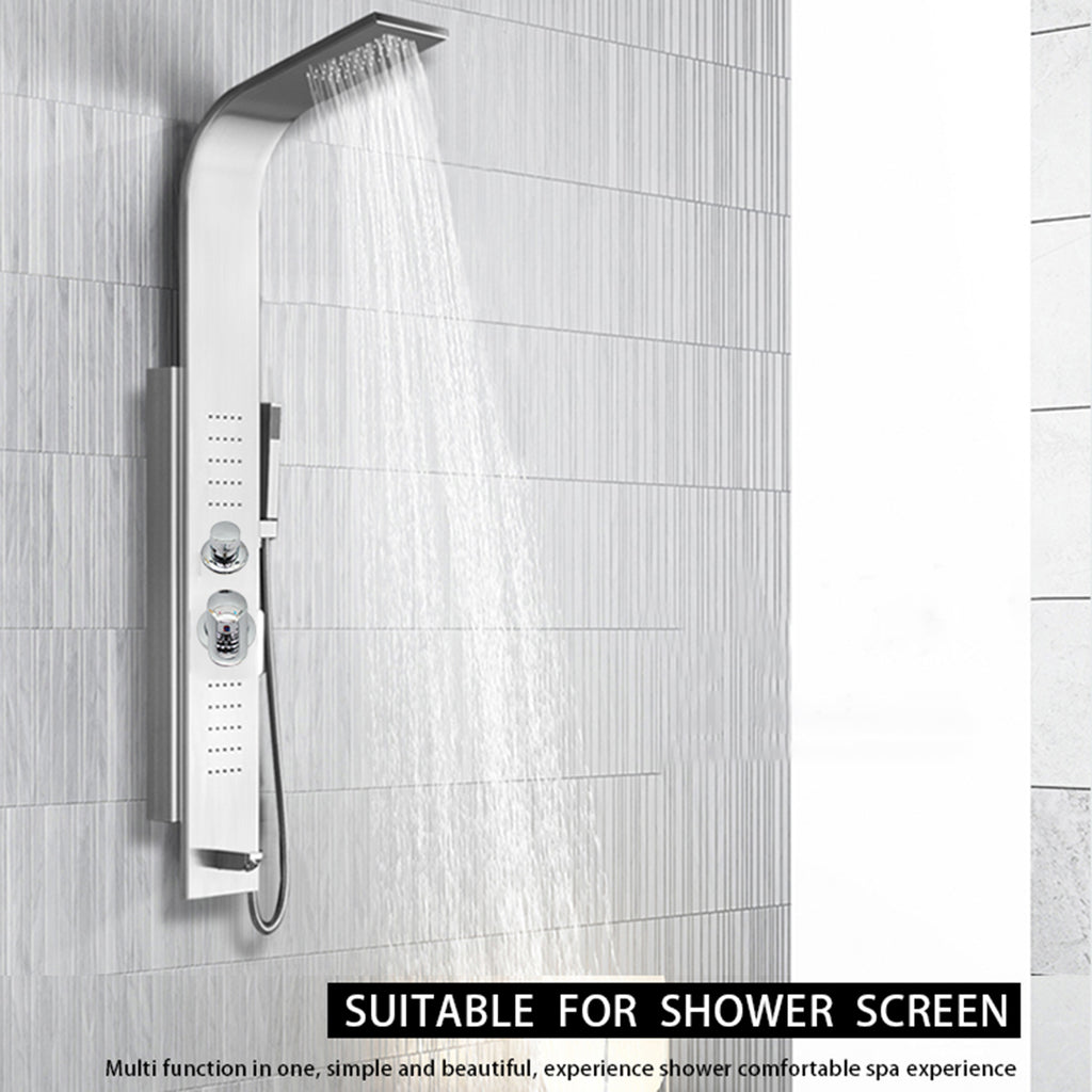 2/3/4/5 Way Split Shower Diverter Valve, Solid Brass Cold & Hot Water Mixer Bathroom Faucet Tap, Thread/Intubation Bathtub Tap for Shower Cabin/Steam Room