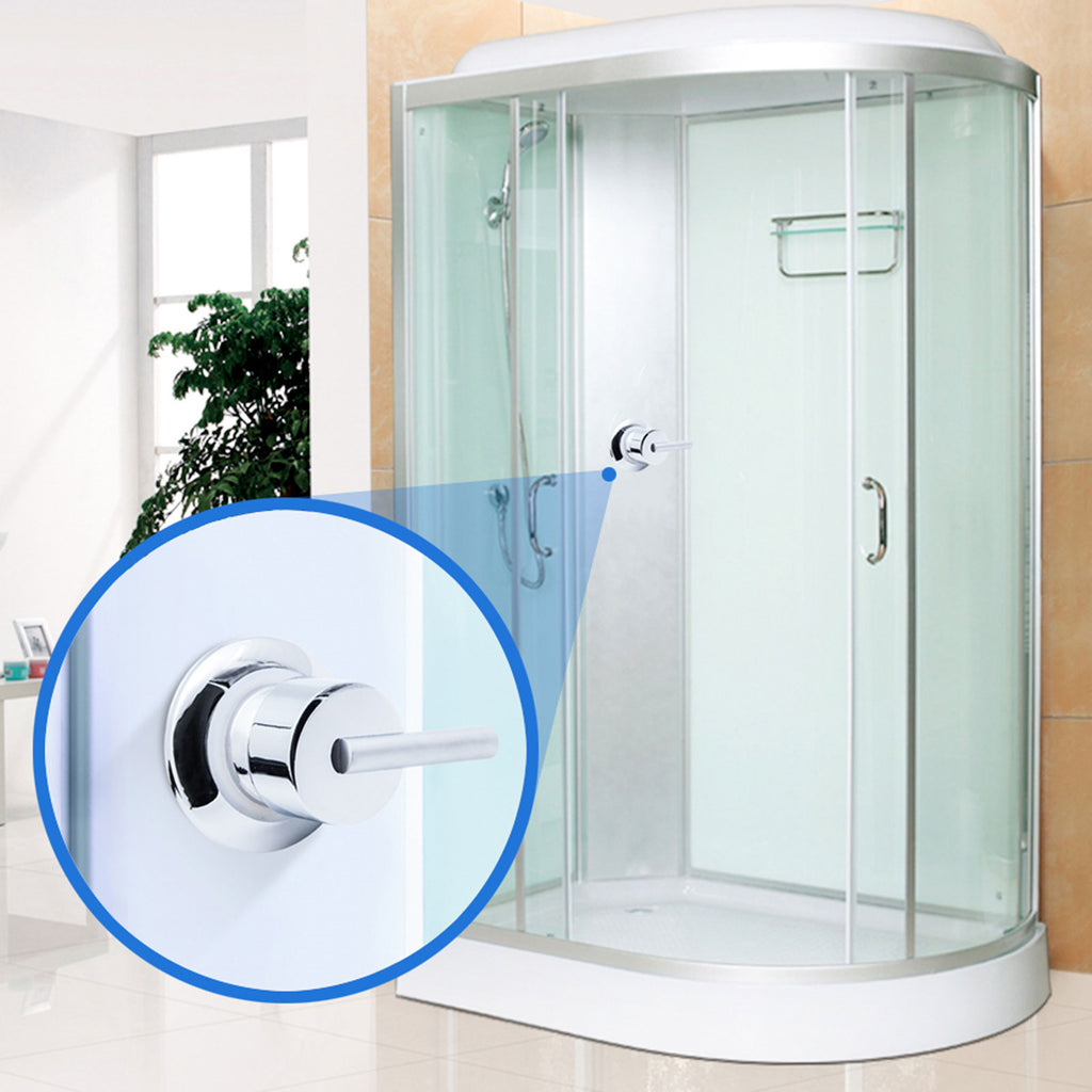 1 Way Mixer Tap Brass Shower Faucets Bypass Valve Cold and Hot Water Mixer Bath Faucet for Shower Room/Bathroom