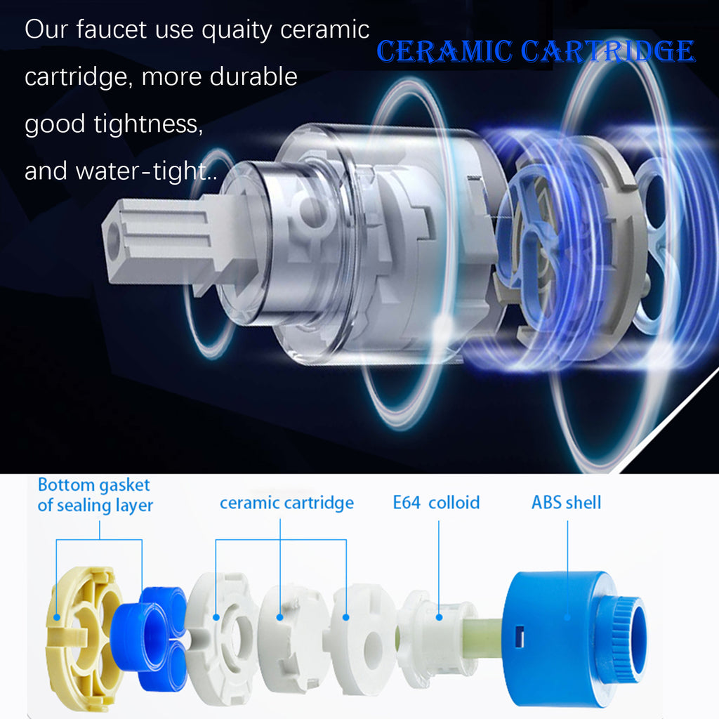 2/3/4/5 Way Split Shower Diverter Valve, Solid Brass Cold & Hot Water Mixer Bathroom Faucet Tap, Thread/Intubation Bathtub Tap for Shower Cabin/Steam Room
